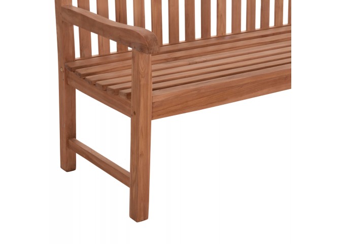 ΠΑΓΚΑΚΙ ΚΗΠΟΥ 3ΘΕΣΙΟ ELENA HM18125 ΞΥΛΟ TEAK--ΦΥΣΙΚΟ 150x61x95Υεκ.