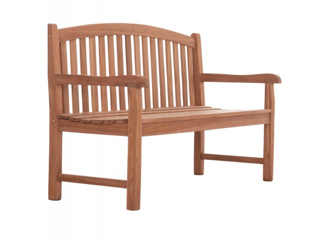 ΠΑΓΚΑΚΙ ΚΗΠΟΥ 3ΘΕΣΙΟ ELENA HM18125 ΞΥΛΟ TEAK--ΦΥΣΙΚΟ 150x61x95Υεκ.