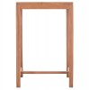 ΤΡΑΠΕΖΙ ΜΠΑΡ ΤΕΤΡΑΓΩΝΟ PRESSCOT HM18113 ΞΥΛΟ TEAK ΣΕ ΦΥΣΙΚΟ 70x70x105Υεκ.