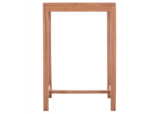 ΤΡΑΠΕΖΙ ΜΠΑΡ ΤΕΤΡΑΓΩΝΟ PRESSCOT HM18113 ΞΥΛΟ TEAK ΣΕ ΦΥΣΙΚΟ 70x70x105Υεκ.