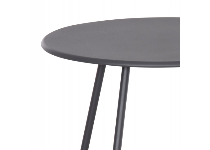 ΣΕΤ LOUNGE 3TMX ΕΞ.ΧΩΡΟΥ OREGO HM21107.01 ΑΛΟΥΜΙΝΙΟ & ΜΕΤΑΛΛΟ ΣΕ ΣΚΟΥΡΟ ΓΚΡΙ