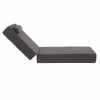 ΜΑΞΙΛΑΡΙ ΞΑΠΛΩΣΤΡΑΣ KIHEI HM21094.03 OLEFIN ΣΚΟΥΡΟ ΓΚΡΙ ΜΕ FOAM 198x70x20Υεκ