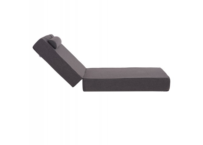 ΜΑΞΙΛΑΡΙ ΞΑΠΛΩΣΤΡΑΣ KIHEI HM21094.03 OLEFIN ΣΚΟΥΡΟ ΓΚΡΙ ΜΕ FOAM 198x70x20Υεκ