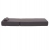 ΜΑΞΙΛΑΡΙ ΞΑΠΛΩΣΤΡΑΣ KIHEI HM21094.03 OLEFIN ΣΚΟΥΡΟ ΓΚΡΙ ΜΕ FOAM 198x70x20Υεκ
