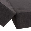 ΜΑΞΙΛΑΡΙ ΞΑΠΛΩΣΤΡΑΣ KIHEI HM21094.03 OLEFIN ΣΚΟΥΡΟ ΓΚΡΙ ΜΕ FOAM 198x70x20Υεκ