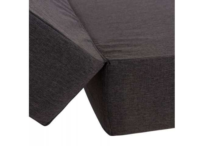 ΜΑΞΙΛΑΡΙ ΞΑΠΛΩΣΤΡΑΣ KIHEI HM21094.03 OLEFIN ΣΚΟΥΡΟ ΓΚΡΙ ΜΕ FOAM 198x70x20Υεκ