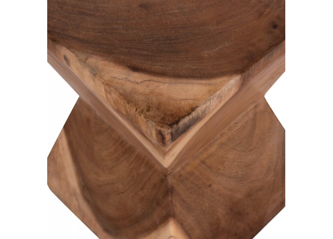 ΒΟΗΘΗΤΙΚΟ ΣΚΑΜΠΟ ANVIL HM9756.11 ΞΥΛΟ SUAR ΣΕ ΦΥΣΙΚΟ ΧΡΩΜΑ 31x31x45Yεκ.