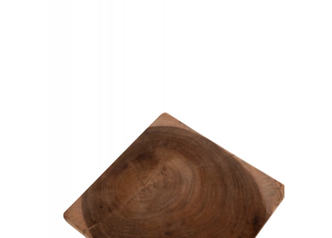 ΒΟΗΘΗΤΙΚΟ ΣΚΑΜΠΟ ANVIL HM9756.11 ΞΥΛΟ SUAR ΣΕ ΦΥΣΙΚΟ ΧΡΩΜΑ 31x31x45Yεκ.