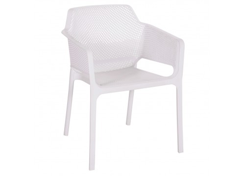 ΠΟΛΥΘΡΟΝΑ ΠΟΛΥΠΡΟΠΥΛΕΝΙΟΥ JOHN HM6103.01 ΛΕΥΚΗ 59x58x79.5Υεκ.