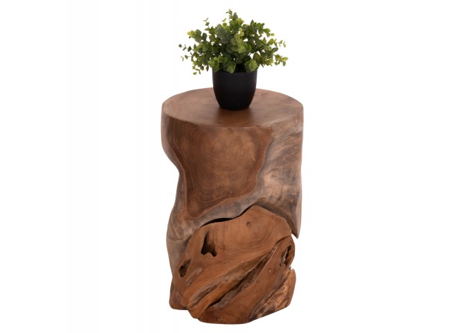 ΒΟΗΘΗΤΙΚΟ ΣΚΑΜΠΟ/ΤΡΑΠΕΖΑΚΙ STOMP HM9350.11 ΞΥΛΟ TEAK-ΦΥΣΙΚΟ Φ30x45Υεκ.