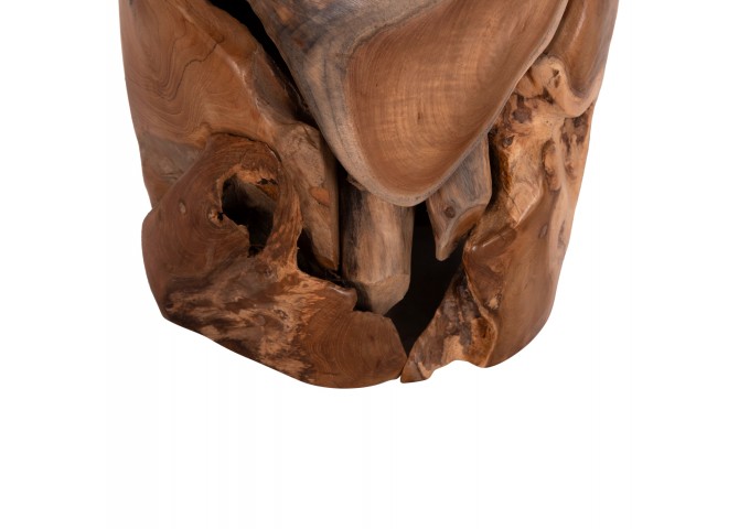ΒΟΗΘΗΤΙΚΟ ΣΚΑΜΠΟ/ΤΡΑΠΕΖΑΚΙ STOMP HM9350.11 ΞΥΛΟ TEAK-ΦΥΣΙΚΟ Φ30x45Υεκ.