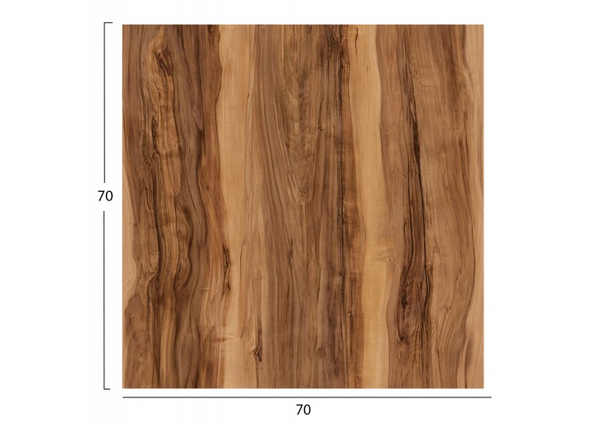 ΕΠΙΦΑΝΕΙΑ ΤΡΑΠΕΖΙΟΥ ΤΕΤΡΑΓΩΝΗ HPL HM5838.30 INDIAN SHEESHAM 70x70εκ