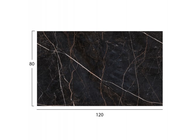 ΕΠΙΦΑΝΕΙΑ ΤΡΑΠΕΖΙΟΥ HPL ΟΡΘΟΓΩΝΙΑ HM5840.34 BLACK MARBLE 120x80εκ.
