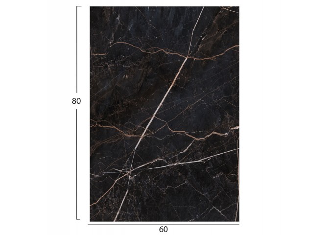 ΕΠΙΦΑΝΕΙΑ ΤΡΑΠΕΖΙΟΥ HPL ΟΡΘΟΓΩΝΙΑ HM6350.34 BLACK MARBLE 60x80εκ.