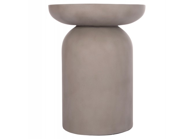 ΒΟΗΘΗΤΙΚΟ ΤΡΑΠΕΖΙ ANNA HM18160.03 FIBER CEMENT ΣΕ ΓΚΡΙ--Φ60x76Υεκ.