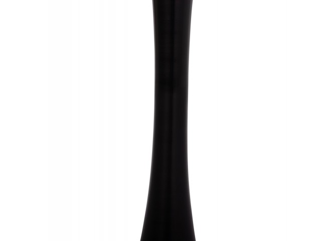 ΤΡΑΠΕΖΙ ΣΤΡΟΓΓΥΛΟ BROLIN HM18141.02 MDF TOP-ΒΑΣΗ ΜΕΤΑΛΛΙΚΗ--ΜΑΥΡΟ Φ90x73Υεκ