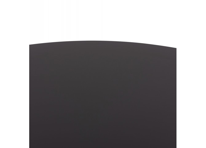 ΤΡΑΠΕΖΙ ΣΤΡΟΓΓΥΛΟ BROLIN HM18141.02 MDF TOP-ΒΑΣΗ ΜΕΤΑΛΛΙΚΗ--ΜΑΥΡΟ Φ90x73Υεκ