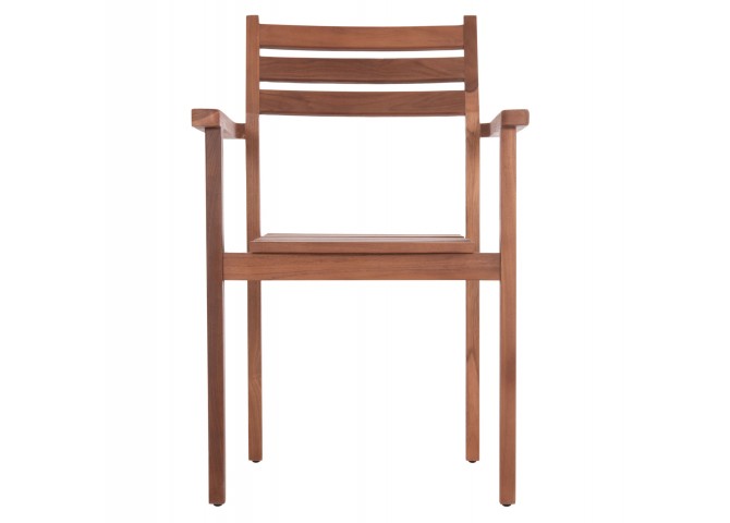 ΠΟΛΥΘΡΟΝΑ KEMPO HM6358 ΞΥΛΟ TEAK ΣΕ ΦΥΣΙΚΟ--58x58,5x88Υεκ.