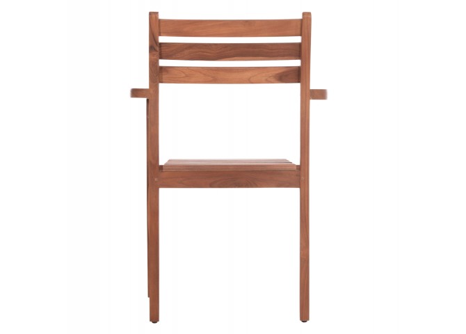 ΠΟΛΥΘΡΟΝΑ KEMPO HM6358 ΞΥΛΟ TEAK ΣΕ ΦΥΣΙΚΟ--58x58,5x88Υεκ.