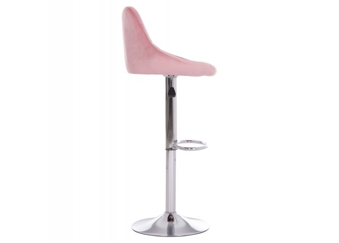 ΣΚΑΜΠΟ ΜΠΑΡ ROSE HM204.42 ΜΕ ΑΜΟΡΤΙΣΕΡ ΧΡΩΜΙΟΥ & ΣΑΠΙΟ ΜΗΛΟ ΒΕΛΟΥΔΟ 48x45x105Υεκ.