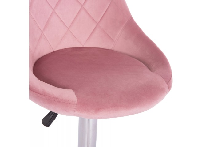 ΣΚΑΜΠΟ ΜΠΑΡ ROSE HM204.42 ΜΕ ΑΜΟΡΤΙΣΕΡ ΧΡΩΜΙΟΥ & ΣΑΠΙΟ ΜΗΛΟ ΒΕΛΟΥΔΟ 48x45x105Υεκ.
