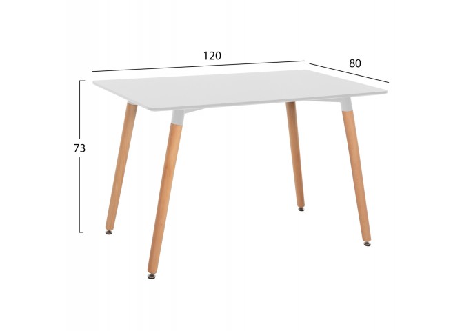 ΣΕΤ ΤΡΑΠΕΖΑΡΙΑΣ 5ΤΜΧ MINIMAL HM11767 ΛΕΥΚΟ MDF-ΜΠΕΖ ΥΦΑΣΜΑ