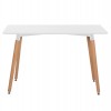 ΣΕΤ ΤΡΑΠΕΖΑΡΙΑΣ 5ΤΜΧ MINIMAL HM11767 ΛΕΥΚΟ MDF-ΜΠΕΖ ΥΦΑΣΜΑ