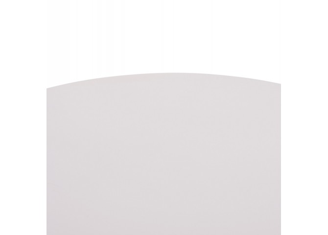 ΤΡΑΠΕΖΙ ΣΤΡΟΓΓΥΛΟ BROLIN HM18141.01 MDF TOP-ΒΑΣΗ ΜΕΤΑΛΛΙΚΗ--ΛΕΥΚΟ Φ90x73Υεκ