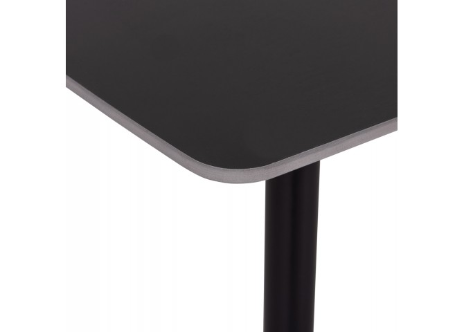 ΤΡΑΠΕΖΙ RAVEN HM18149.02 ΚΕΡΑΜΙΚΟ TOP ΑΝΘΡΑΚΙ ΜΑΡΜΑΡΟ-ΜΑΥΡΟ ΜΕΤΑΛΛΟ 140x80x74Υεκ.