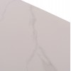 ΤΡΑΠΕΖΙ RAVEN HM18150.01 ΚΕΡΑΜΙΚΟ TOP ΛΕΥΚΟ ΜΑΡΜΑΡΟ-ΜΑΥΡΟ ΜΕΤΑΛΛΟ 160x80x74Υεκ.