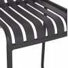 ΣΚΑΜΠΟ ΜΠΑΡ ΑΛΟΥΜΙΝΙΟΥ RACHEL HM6341.01 ΓΚΡΙ 47x56,5x98,5Υεκ.