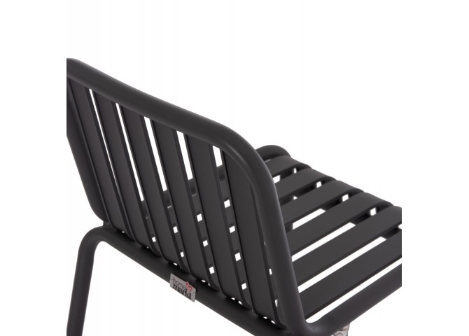 ΣΚΑΜΠΟ ΜΠΑΡ ΑΛΟΥΜΙΝΙΟΥ RACHEL HM6341.01 ΓΚΡΙ 47x56,5x98,5Υεκ.