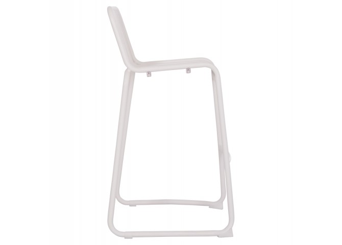 ΣΚΑΜΠΟ ΜΠΑΡ ΑΛΟΥΜΙΝΙΟΥ RACHEL HM6341.02 ΛΕΥΚΟ 47x56,5x98,5Υεκ.