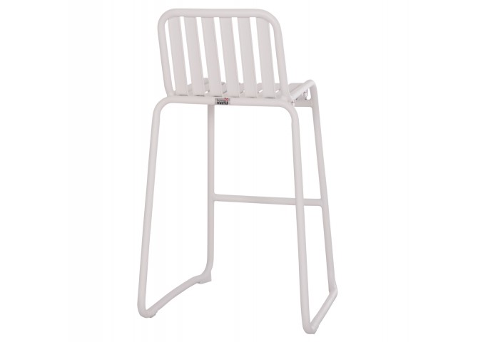 ΣΚΑΜΠΟ ΜΠΑΡ ΑΛΟΥΜΙΝΙΟΥ RACHEL HM6341.02 ΛΕΥΚΟ 47x56,5x98,5Υεκ.