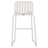 ΣΚΑΜΠΟ ΜΠΑΡ ΑΛΟΥΜΙΝΙΟΥ RACHEL HM6341.02 ΛΕΥΚΟ 47x56,5x98,5Υεκ.