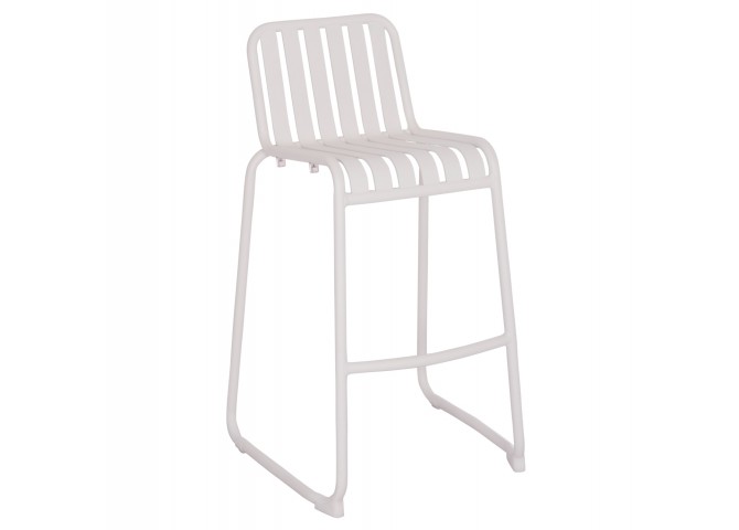 ΣΚΑΜΠΟ ΜΠΑΡ ΑΛΟΥΜΙΝΙΟΥ RACHEL HM6341.02 ΛΕΥΚΟ 47x56,5x98,5Υεκ.