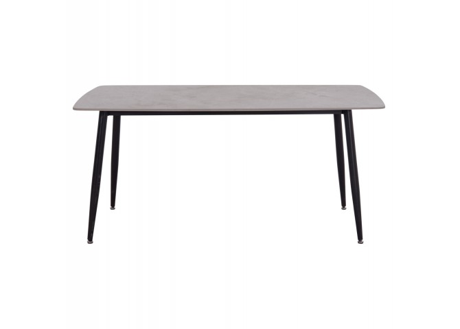 ΤΡΑΠΕΖΙ RAVEN HM18150.13 ΚΕΡΑΜΙΚΟ TOP ΜΕ ΟΨΗ ΓΚΡΙ ΜΑΡΜΑΡΟ 160x80x74Υεκ.