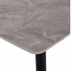 ΤΡΑΠΕΖΙ RAVEN HM18150.13 ΚΕΡΑΜΙΚΟ TOP ΜΕ ΟΨΗ ΓΚΡΙ ΜΑΡΜΑΡΟ 160x80x74Υεκ.