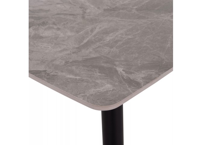 ΤΡΑΠΕΖΙ RAVEN HM18150.13 ΚΕΡΑΜΙΚΟ TOP ΜΕ ΟΨΗ ΓΚΡΙ ΜΑΡΜΑΡΟ 160x80x74Υεκ.