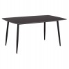 ΤΡΑΠΕΖΙ RAVEN HM18150.02 ΚΕΡΑΜΙΚΟ TOP ΜΕ ΟΨΗ ΜΑΥΡΟ ΜΑΡΜΑΡΟ 160x80x74Υεκ.
