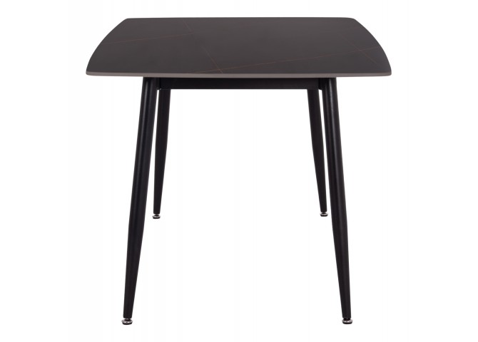 ΤΡΑΠΕΖΙ RAVEN HM18150.02 ΚΕΡΑΜΙΚΟ TOP ΜΕ ΟΨΗ ΜΑΥΡΟ ΜΑΡΜΑΡΟ 160x80x74Υεκ.