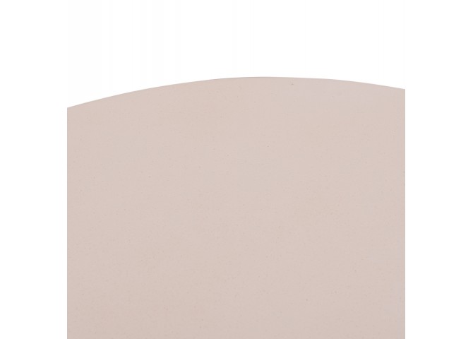 ΤΡΑΠΕΖΙ ΣΑΛΟΝΙΟΥ ANNA HM18157.02 FIBER CEMENT ΛΕΥΚΟ-ΦΥΣΙΚΟ RATTAN--Φ92x44.5Υεκ