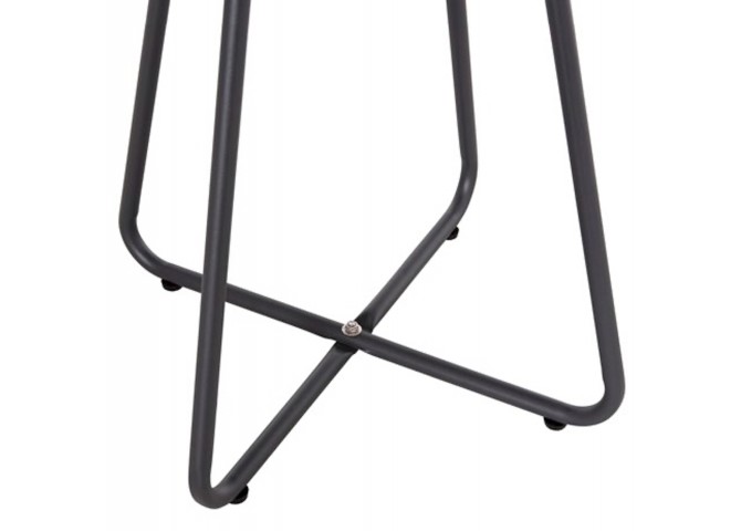 ΣΕΤ LOUNGE 3TMX ΕΞ.ΧΩΡΟΥ PONY HM21193 ΜΕΤΑΛΛΟ ΣΕ ΓΚΡΙ--ΣΥΝΘ.RATTAN ΣΕ ΛΕΥΚΟ-ΜΑΥΡΟ