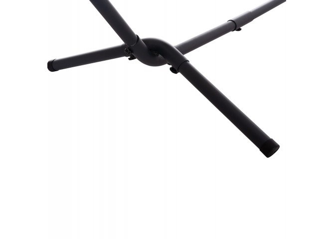 ΑΙΩΡΑ CRAVE HM6304.03 ΑΝΘΡΑΚΙ ΜΕΤΑΛ. ΣΚΕΛΕΤΟΣ--ΜΠΛΕ ΠΑΝΙ ΜΕ ΛΕΥΚΗ ΡΙΓΑ 265x93x105Υεκ
