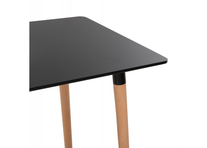 ΣΕΤ ΤΡΑΠΕΖΑΡΙΑΣ 5ΤΜΧ MINIMAL HM21178 MDF TOP ΣΕ ΜΑΥΡΟ-ΣΚΕΛΕΤΟΣ ΣΕ ΦΥΣΙΚΟ ΞΥΛΟΥ