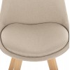 ΣΕΤ ΤΡΑΠΕΖΑΡΙΑΣ 5ΤΜΧ VEGAS HM21180 MDF TOP ΣΕ ΦΥΣΙΚΟ--ΥΦΑΣΜΑ ΜΠΕΖ