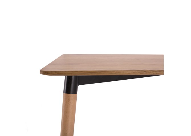 ΣΕΤ ΤΡΑΠΕΖΑΡΙΑΣ 5ΤΜΧ VANESSA HM21181 MDF TOP ΣΕ ΦΥΣΙΚΟ-ΣΚΕΛΕΤΟΣ ΣΕ ΦΥΣΙΚΟ