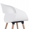 ΣΕΤ ΤΡΑΠΕΖΑΡΙΑΣ 5ΤΜΧ MAGGIE HM21186 MDF TOP & ΠΟΛΥΠΡΟΠΥΛΕΝΙΟ ΣΕ ΛΕΥΚΟ ΧΡΩΜΑ
