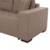 ΓΩΝΙΑΚΟΣ ΚΑΝΑΠΕΣ-ΚΡΕΒΑΤΙ ΜΕ ΑΠΟΘ.ΧΩΡΟ TRENDSTON HM3302.03L ΜΠΕΖ ΥΦΑΣΜΑ 298x177x95Υεκ