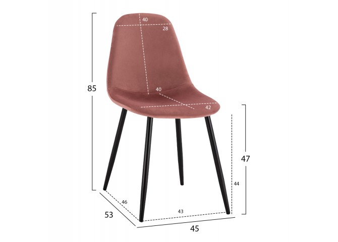 ΣΕΤ ΤΡΑΠΕΖΑΡΙΑΣ 5ΤΜΧ ALIZA HM21201 MDF TOP-ΒΕΛΟΥΔΟ ΣΑΠΙΟ ΜΗΛΟ & ΜΕΤΑΛΛΟ ΜΑΥΡΟ